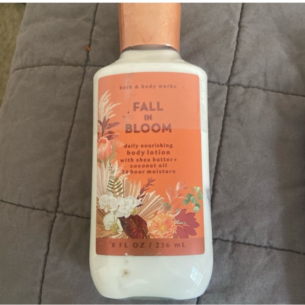 Fall in bloom lotion new